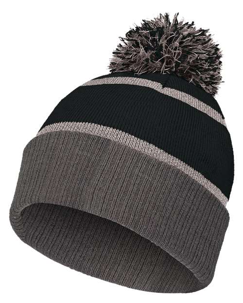 8 1/2" Reflective Knit Beanie | USA Decoration