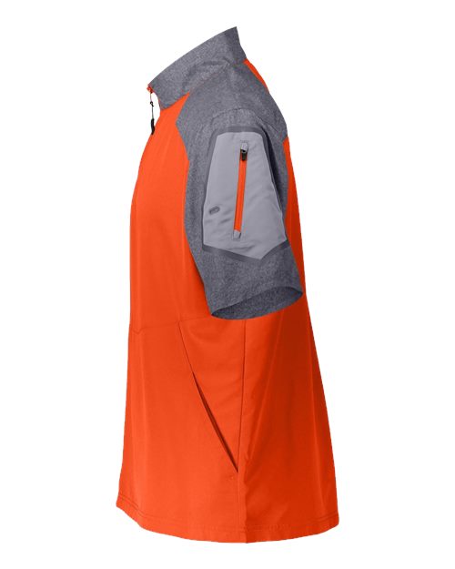 Raider Short Sleeve Quarter-Zip | USA Decoration