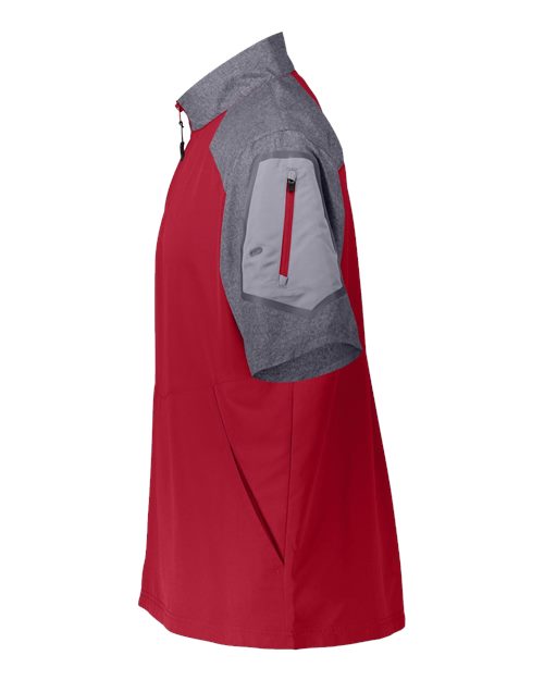 Raider Short Sleeve Quarter-Zip | USA Decoration