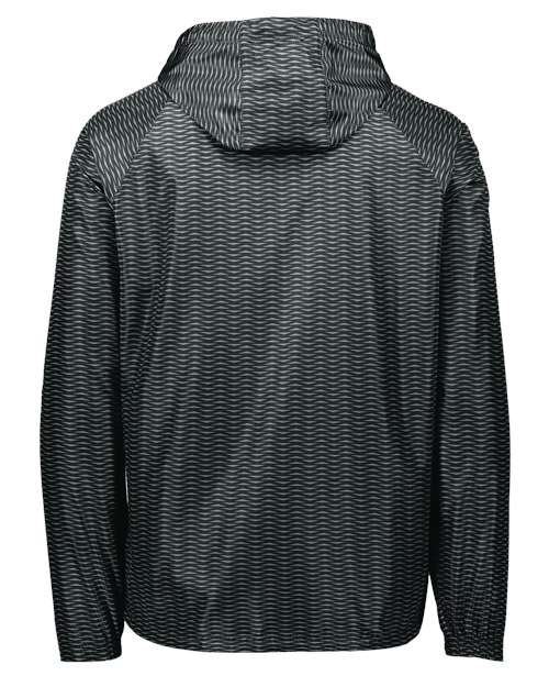 Range Hooded Packable Quarter-Zip Jacket | USA Decoration