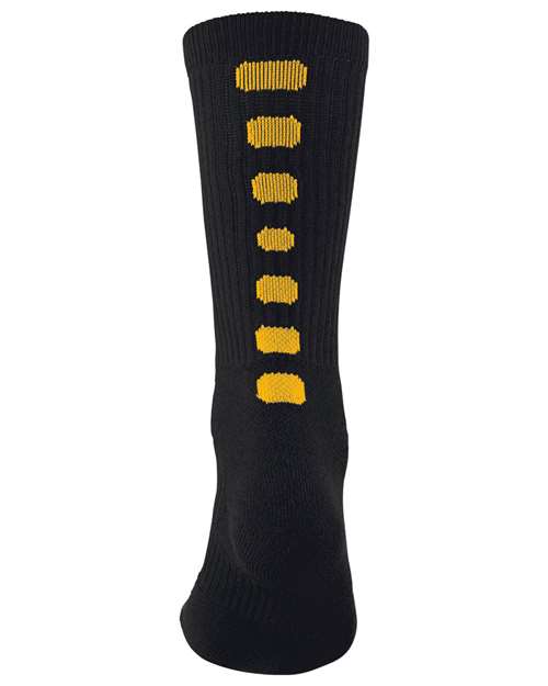 Colorblocked Crew Socks | USA Decoration