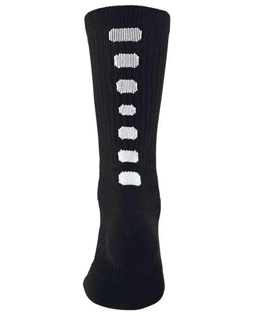 Colorblocked Crew Socks | USA Decoration