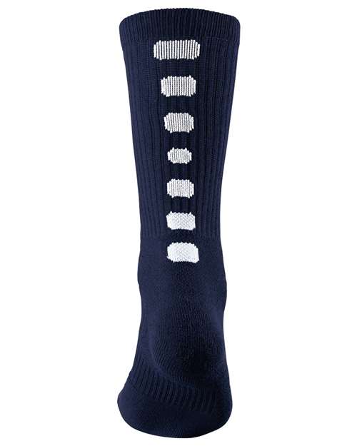 Colorblocked Crew Socks | USA Decoration