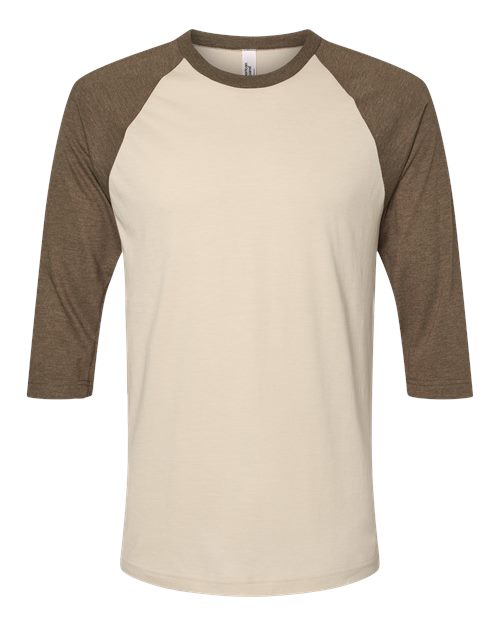 CVC Three-Quarter Sleeve Tee | USA Decoration