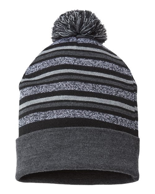 USA-Made Striped Beanie | USA Decoration
