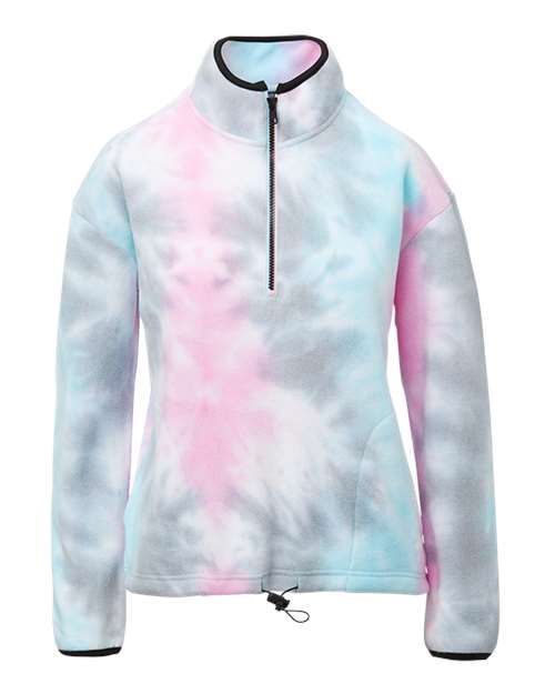 Women's Aurora Polar Fleece Quarter-Zip Pullover | USA Decoration