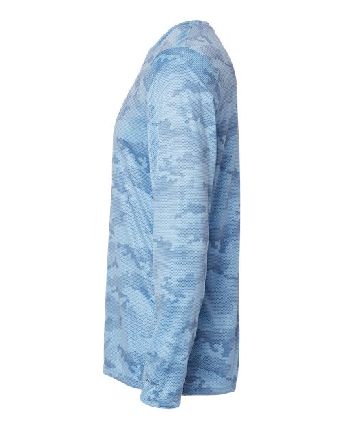 Pompano Performance Camo Long Sleeve T-Shirt | USA Decoration