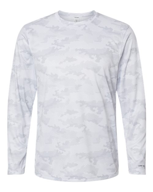 Pompano Performance Camo Long Sleeve T-Shirt | USA Decoration