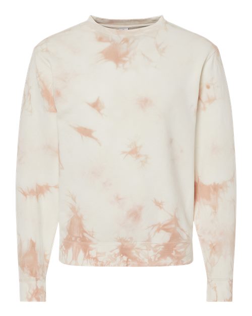 Midweight Tie-Dyed Crewneck Sweatshirt | USA Decoration