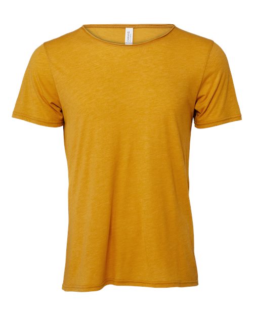 FWD Fashion Triblend Raw Neck Tee | USA Decoration