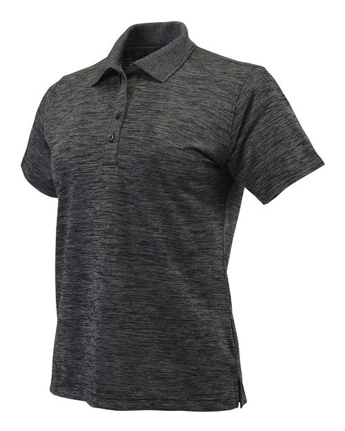 Women's Dakota Striated Heather Polo | USA Decoration