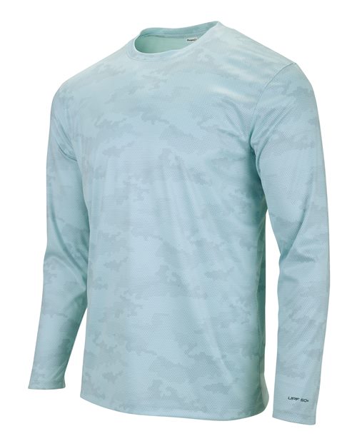 Pompano Performance Camo Long Sleeve T-Shirt | USA Decoration