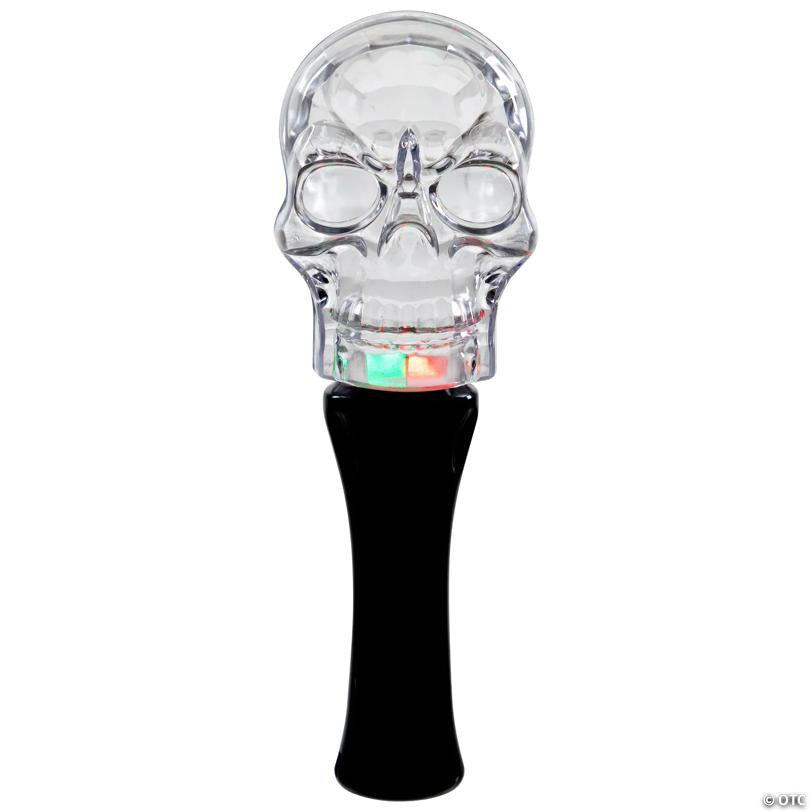 9" LED Transparent Multi-Function Halloween Skull Light