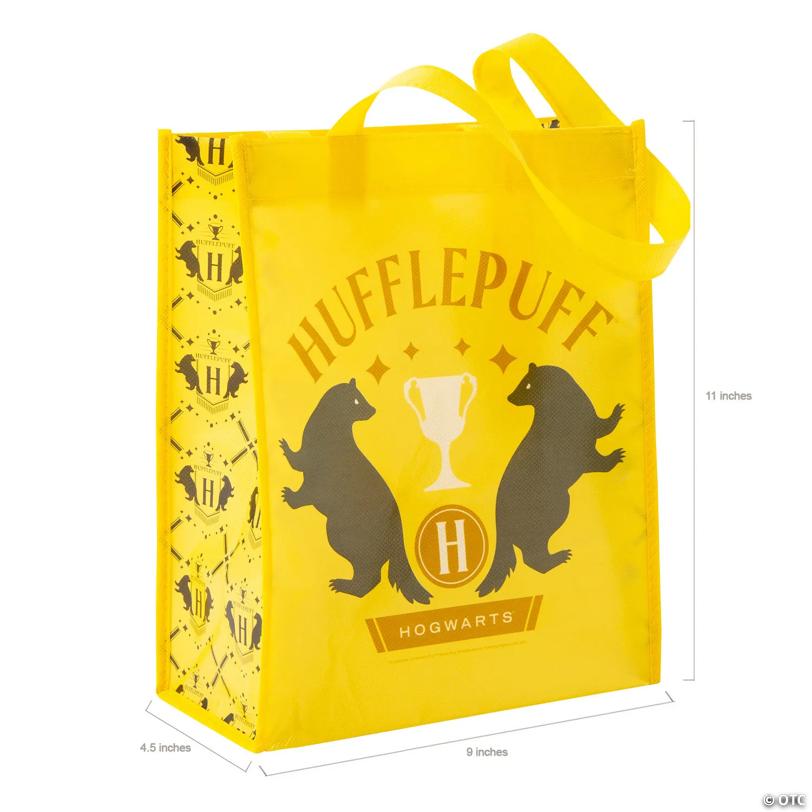 9" x 11" Medium Harry Potter™ Hogwarts Houses Shopper Tote Bags - 12 Pc.