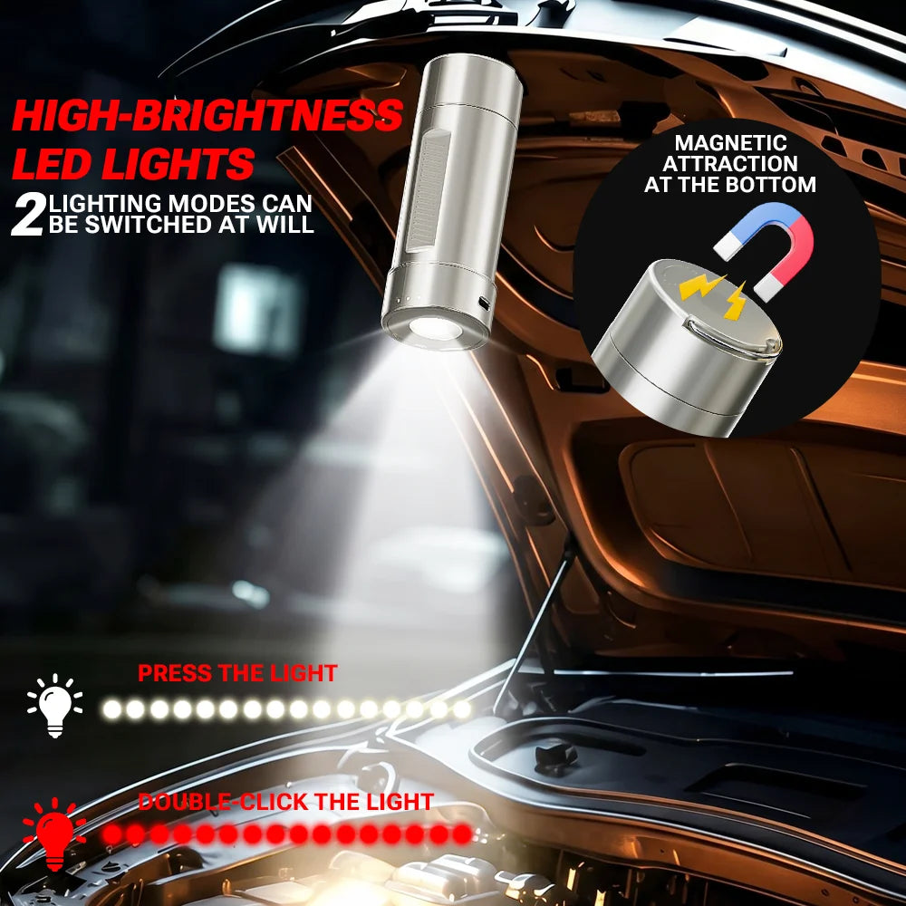 SZUK Wireless Car Vacuum Cleaner Mini Blower Portable Vacuum Cleaner Powerful Handheld Cleaning Machine with LED Flashlight