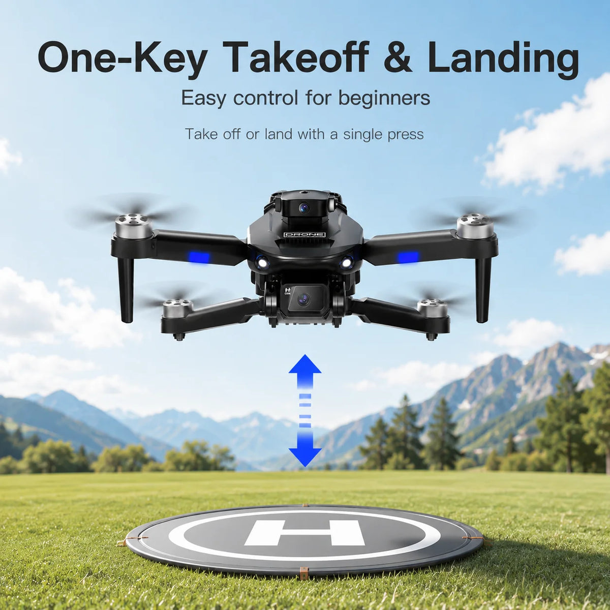 RC Drone ZNLYRION Brushless Drone F196 4K Dual Camera 360Â° Obstacle Avoidance Optical Flow Positioning 20Mins Flight Time WIFI FPV RC Quadcopter