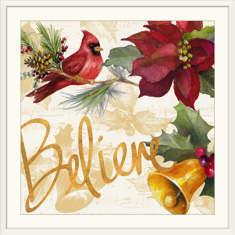 A Christmas Poinsettia Modern & Contemporary