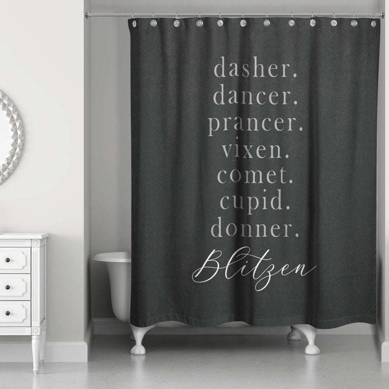 Aadish Shower Curtain with Hooks Included