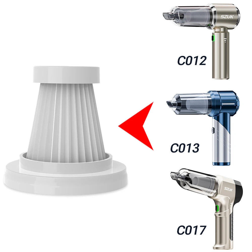 C012 C013 C017 SZUK Car Vacuum Cleaner Filter / HEPA Car Accesorios