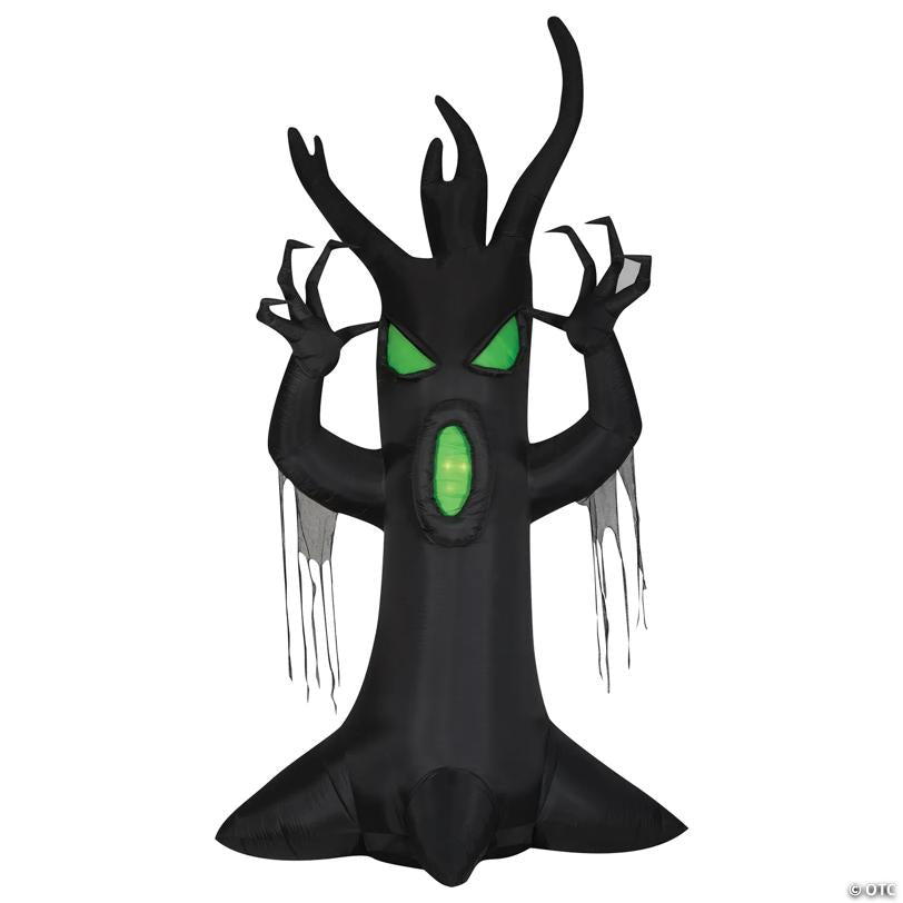 Airblown® Inflatable LED Light-Up Giant Scary Tree Halloweeen Outdoor Yard Decoration - 144