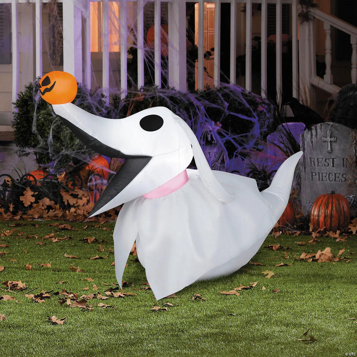 Airblown® Inflatable The Nightmare Before Christmas™ Zero Outdoor Yard Decoration - 33