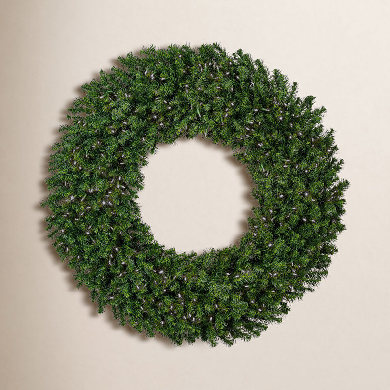 Artificial Fir Christmas Wreath as a festive door display