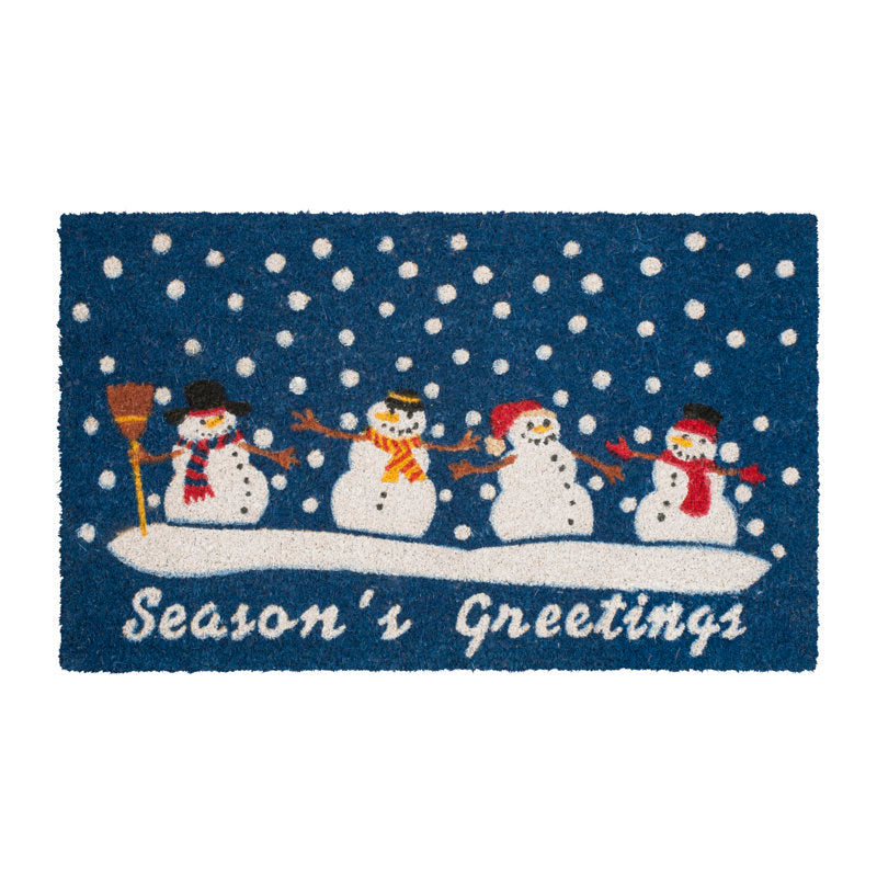 Amberlin Polka Dots Christmas Doormat