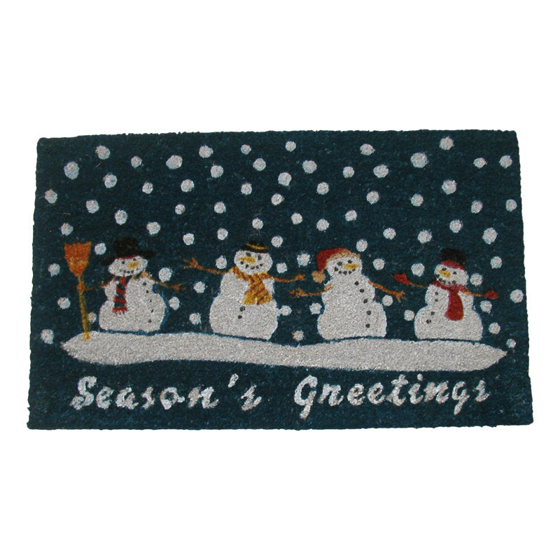 Amberlin Polka Dots Christmas Doormat