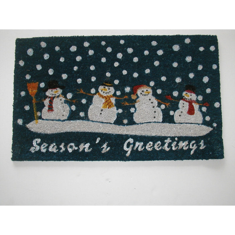Amberlin Polka Dots Christmas Doormat