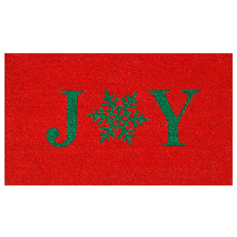 Amla Non-Slip No Pattern Christmas Doormat