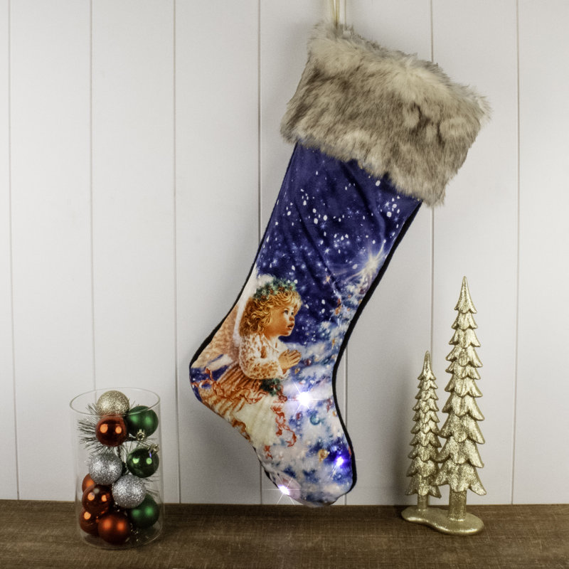 Angel LED Stocking