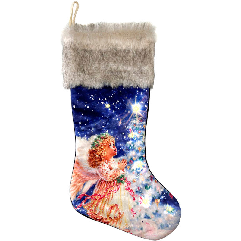 Angel LED Stocking