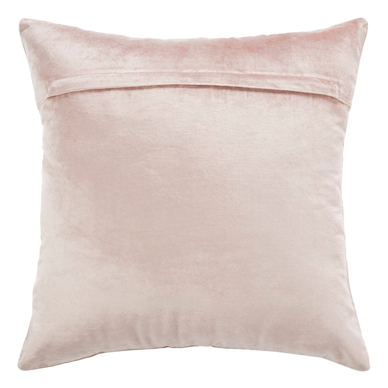 Appliqued Cotton Throw Pillow