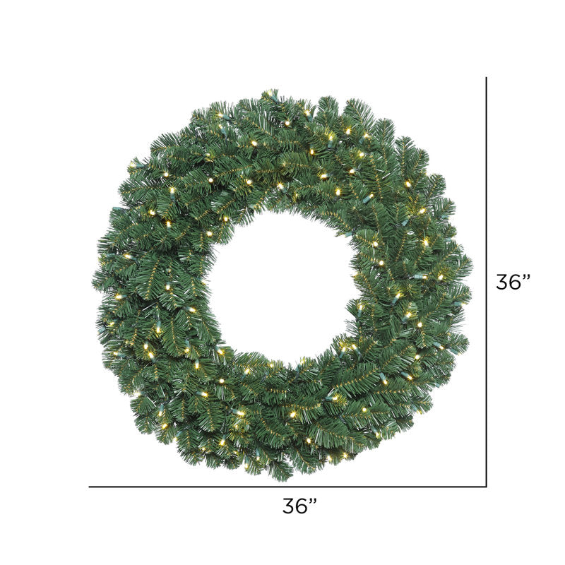 Christmas Wreath as a festive door display