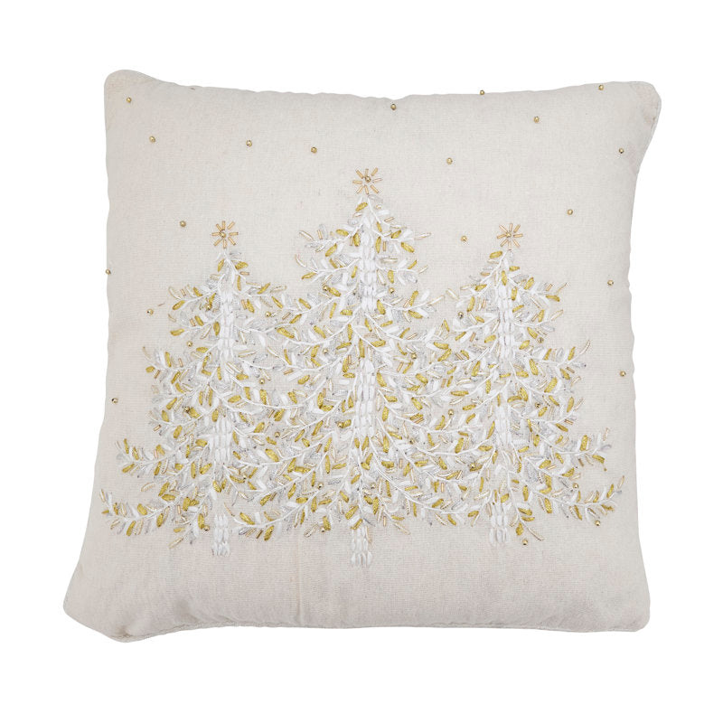 Atalee Bowery Sequined Throw Pillow