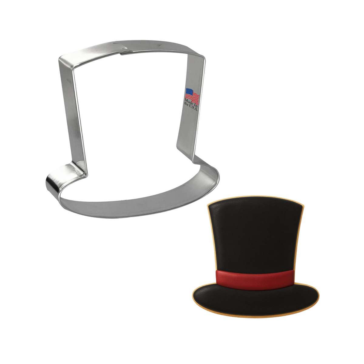 Top Hat Cookie Cutter 3.5" B1031