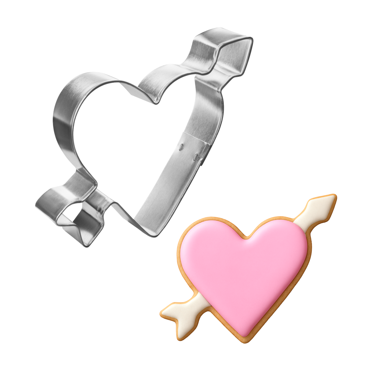 Kiss From The Heart Cookie Cutters 5 Pc Set HS0470