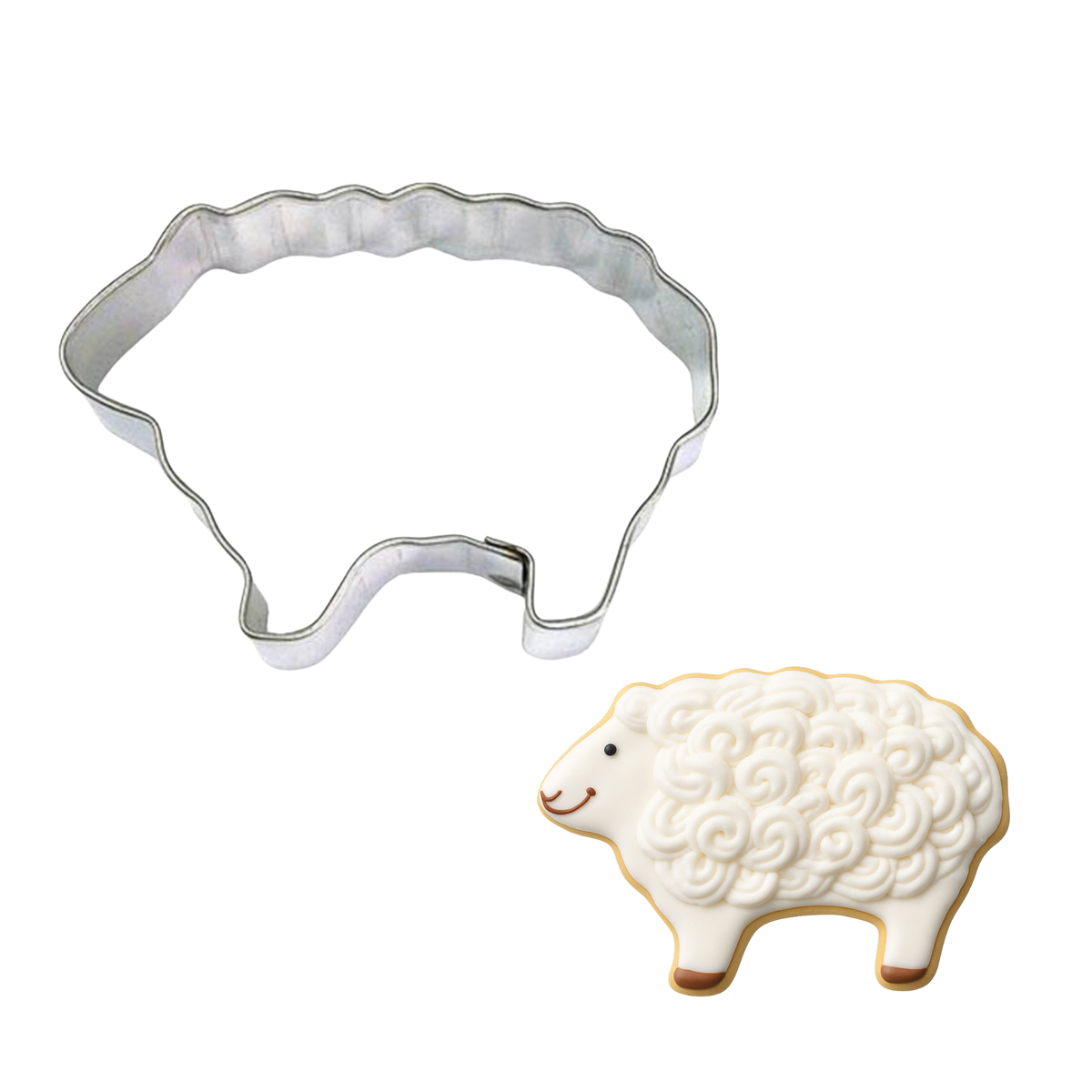 Sheep Cookie Cutter 3 In. B1171