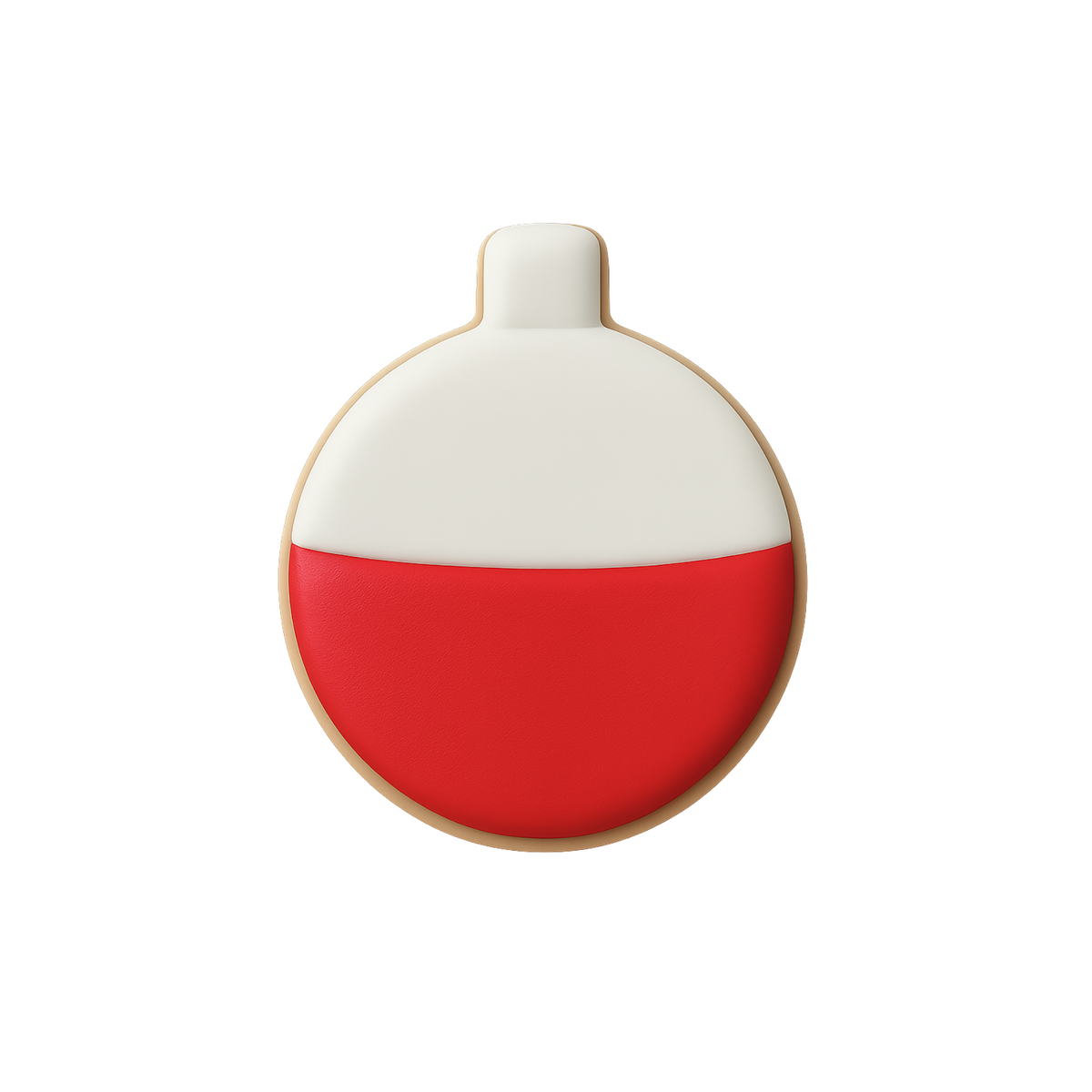 Ornament Bobber Cookie Cutter 3 in B1182