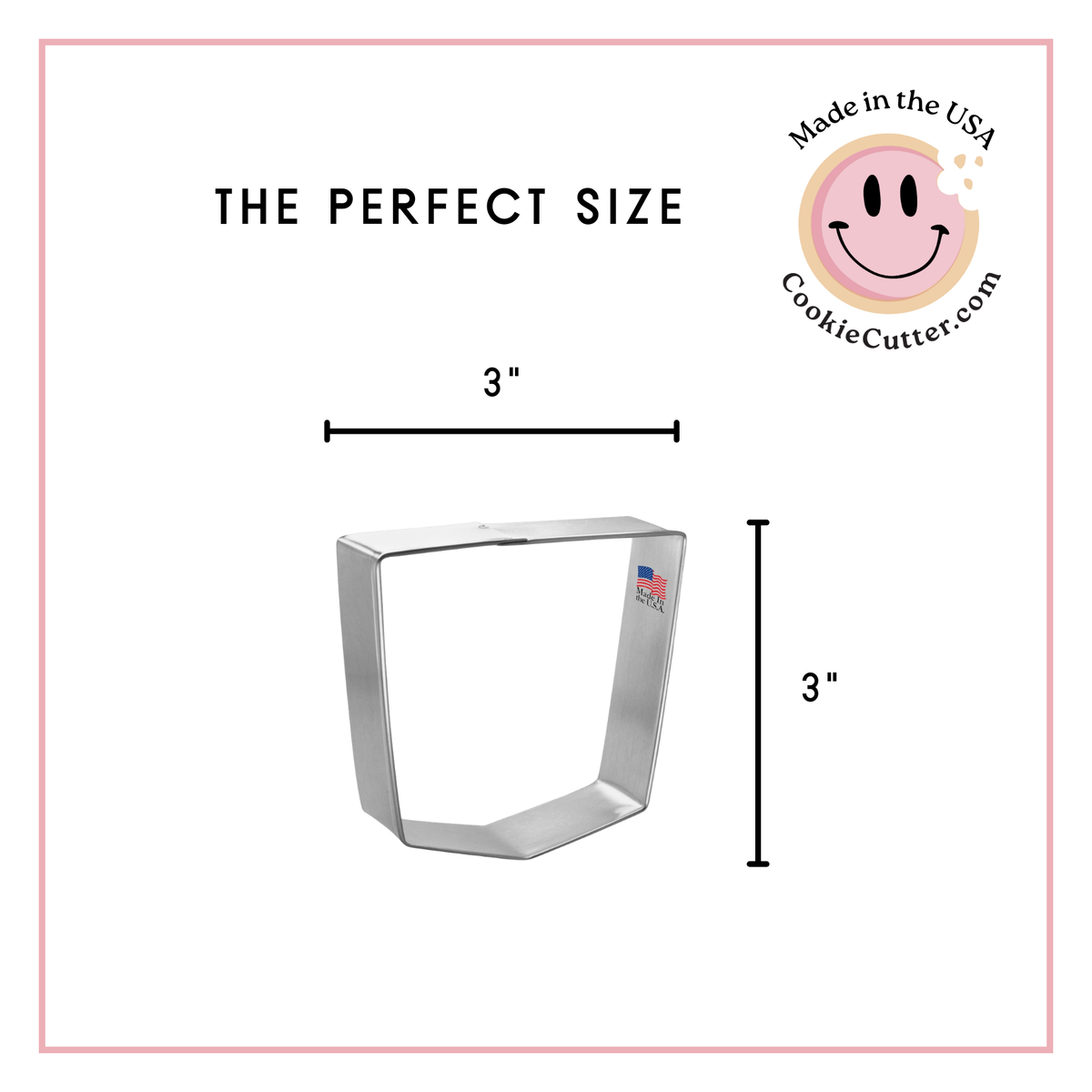 Back Pocket Cookie Cutter 3.75 in B1184