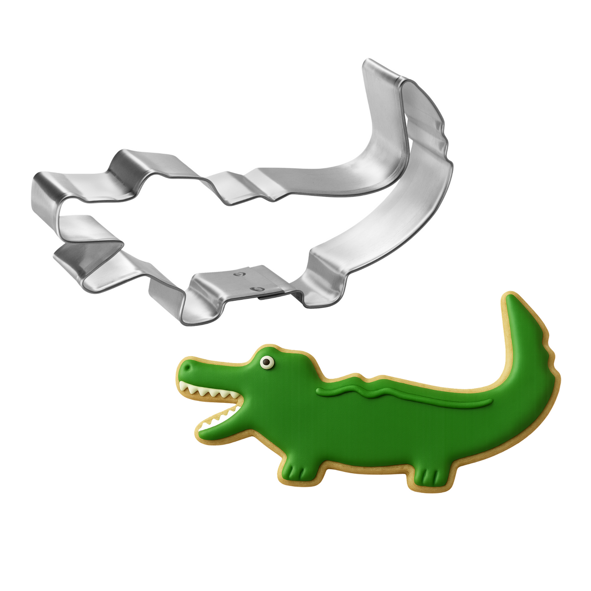Alligator Cookie Cutter 4.5 in B1198