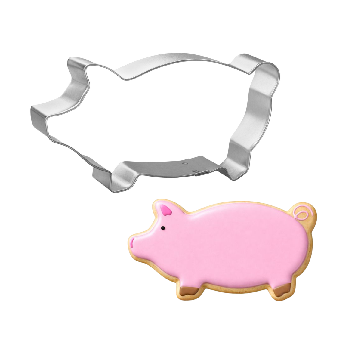 Marranitos Pig Cookie Cutter 5 in B1202