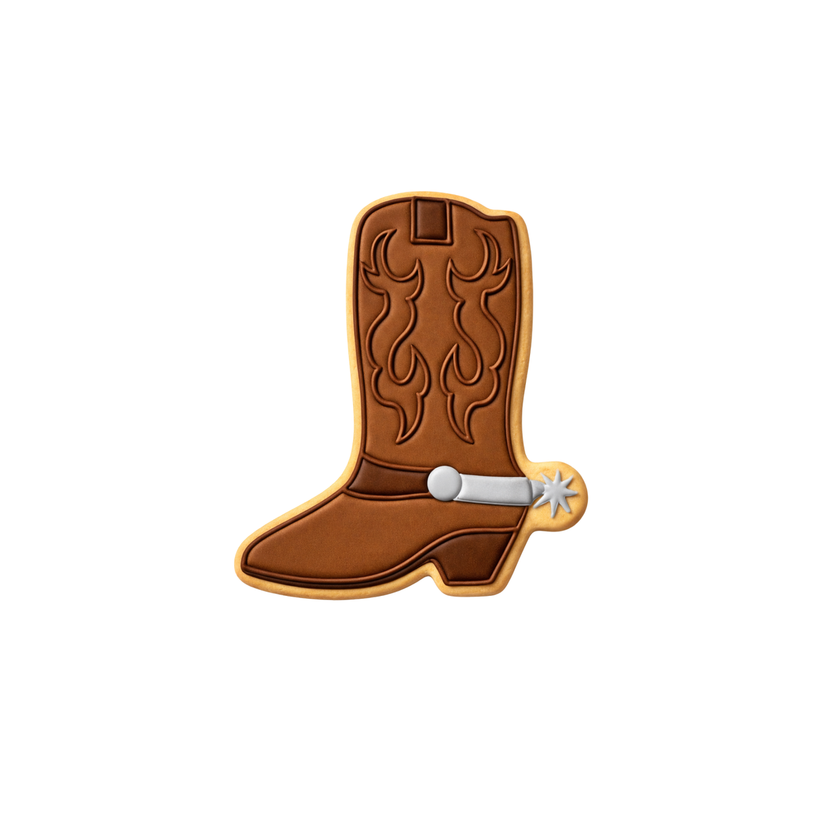 Cowboy Boot Cookie Cutter 3.25 in B1210