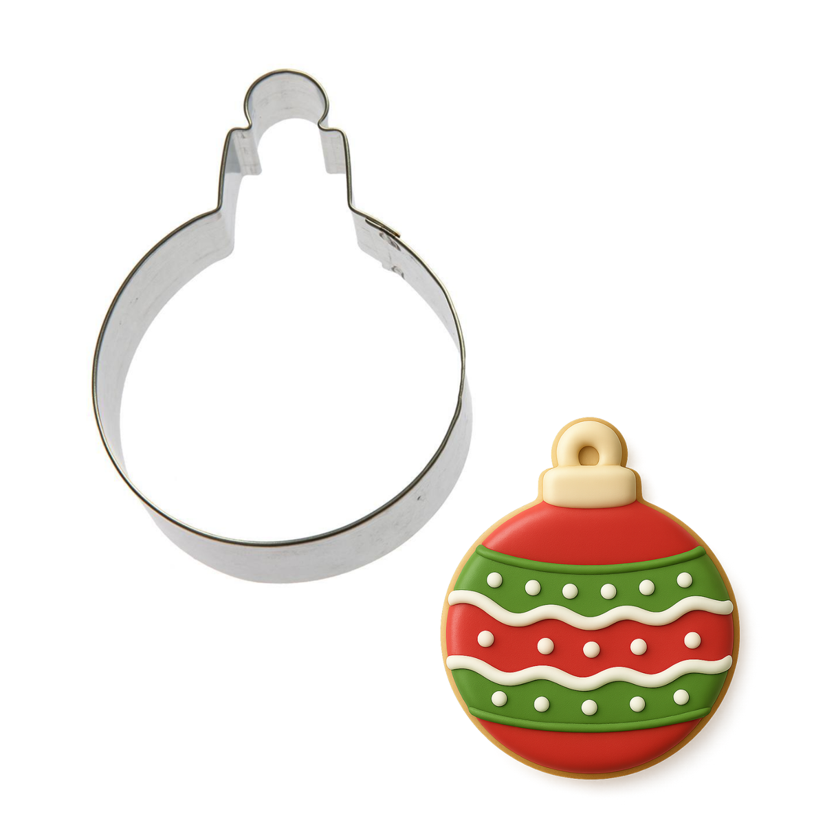 Ornament Round Cookie Cutter 3.75 in B1312