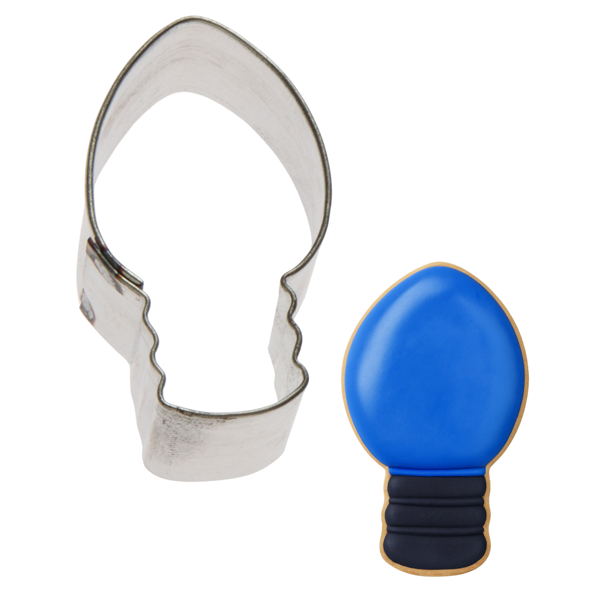 Lightbulb Cookie Cutter 4 in B1313