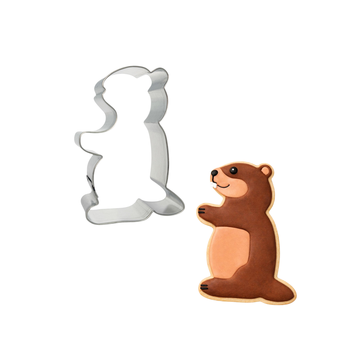 Groundhog Cookie Cutter 3 In. B1325
