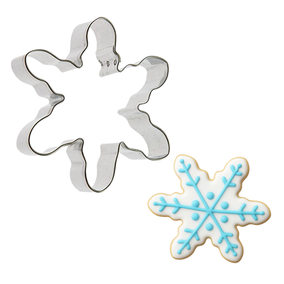 Snowflake Cookie Cutter 3 in B1340