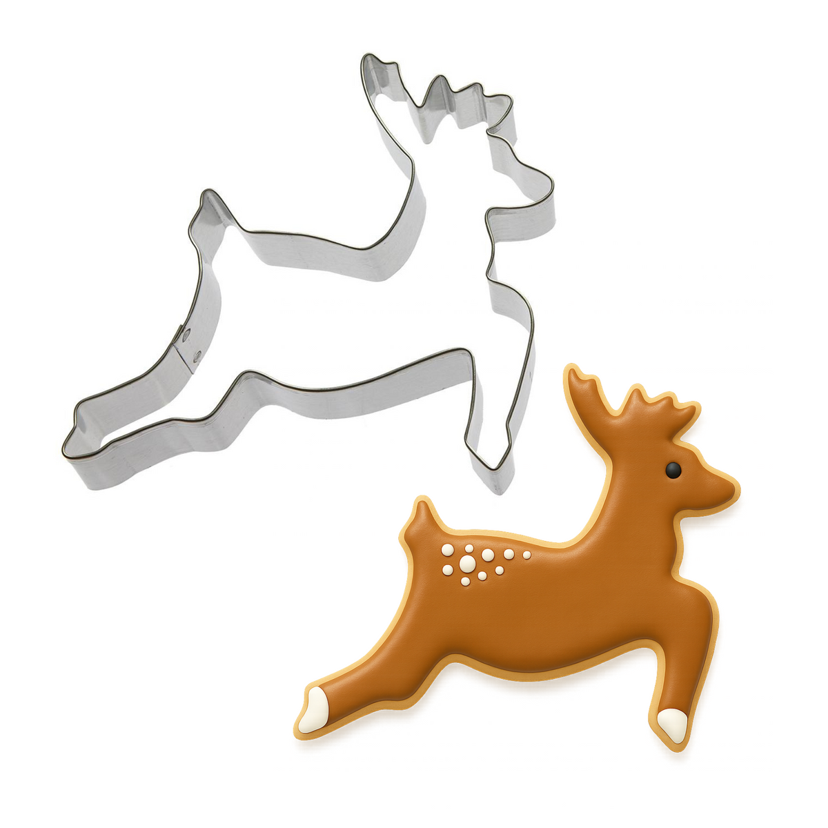 Reindeer Cookie Cutter 5 in B1406