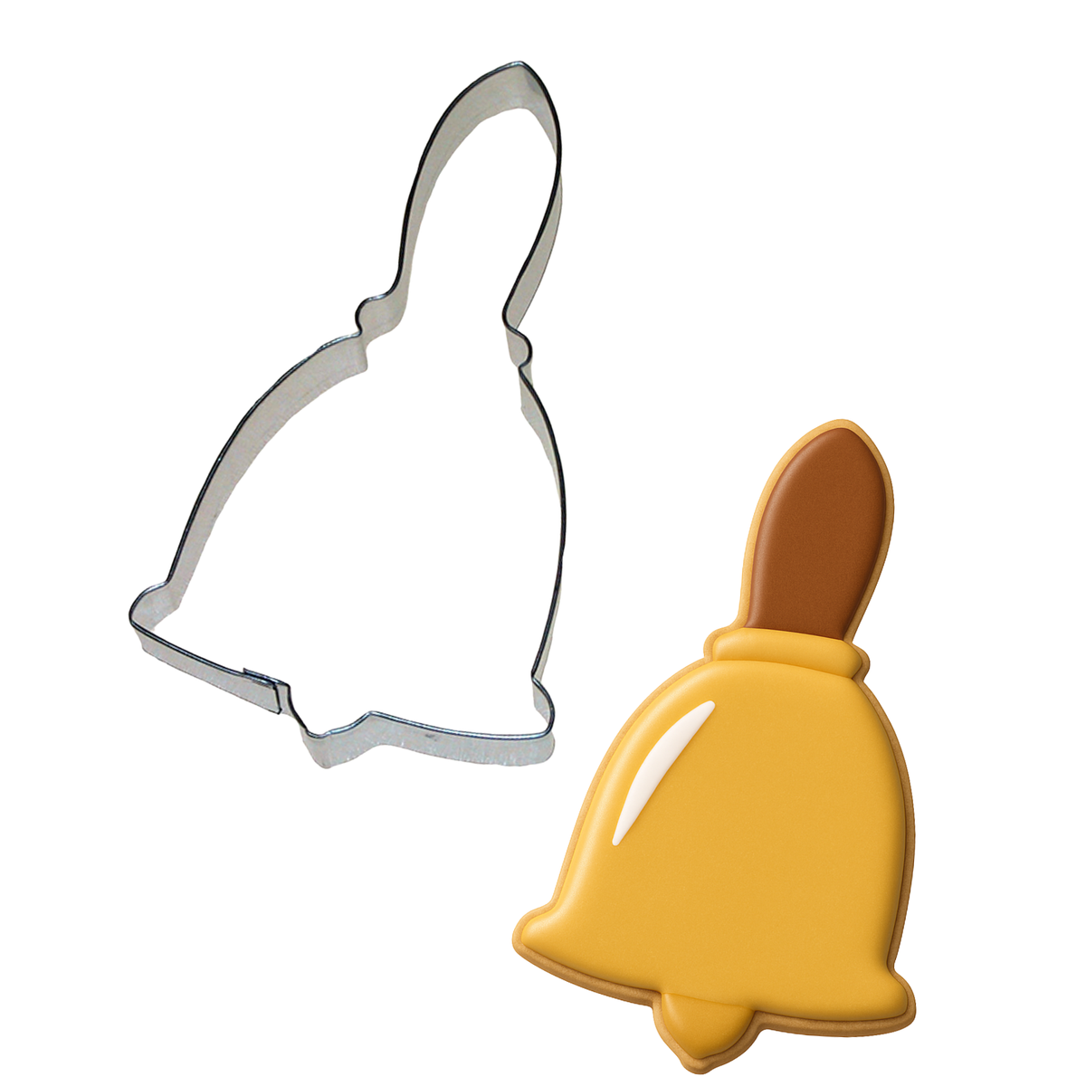 Handbell Cookie Cutter 5.75 in B1413