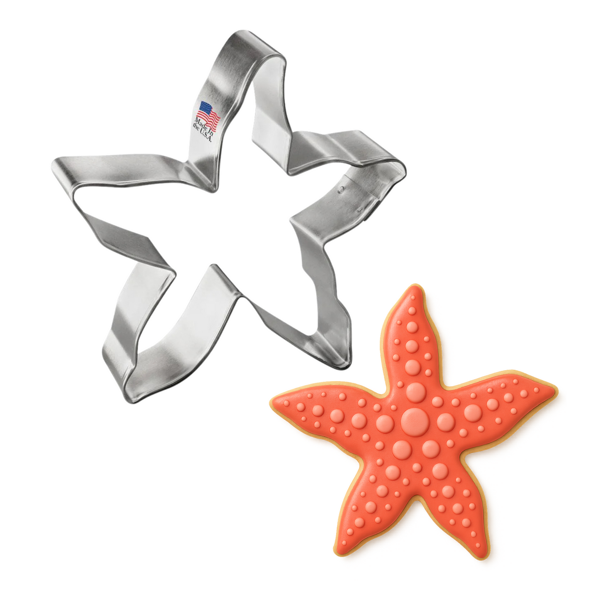 Starfish Cookie Cutter 4 in B1452